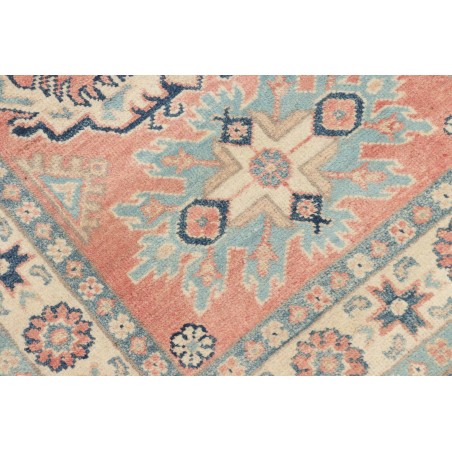 Tappeto Kazak Afghanistan beige azzurro 81x122