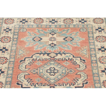 Tappeto Kazak Afghanistan beige azzurro 81x122