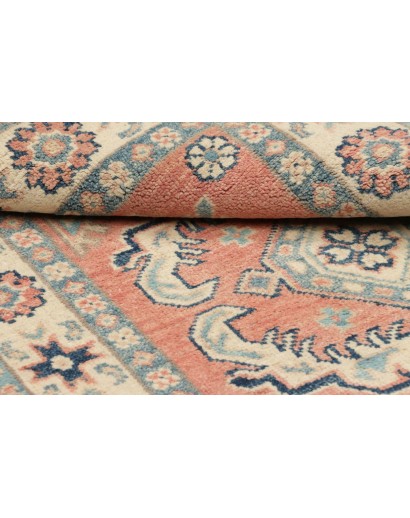 Tappeto Kazak Afghanistan beige azzurro 81x122