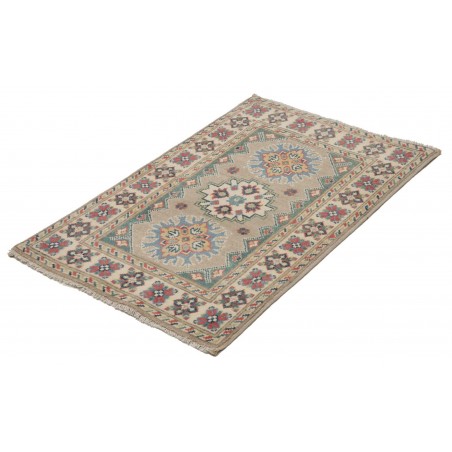 Tappeto Kazak Afghanistan azzurro beige 62x94