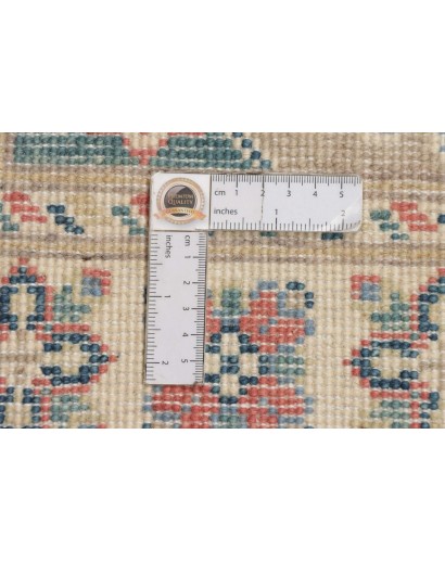 Tappeto Kazak Afghanistan azzurro beige 62x94