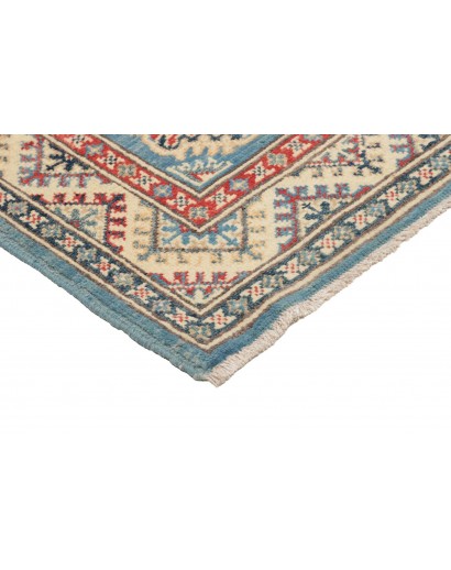 Tappeto Kazak Afghanistan azzurro beige 61x92