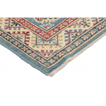 Tappeto Kazak Afghanistan azzurro beige 61x92