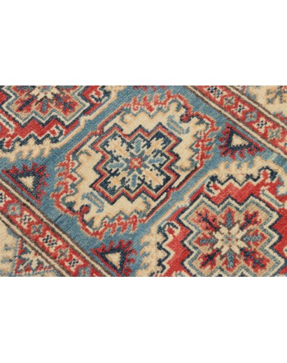 Tappeto Kazak Afghanistan azzurro beige 61x92