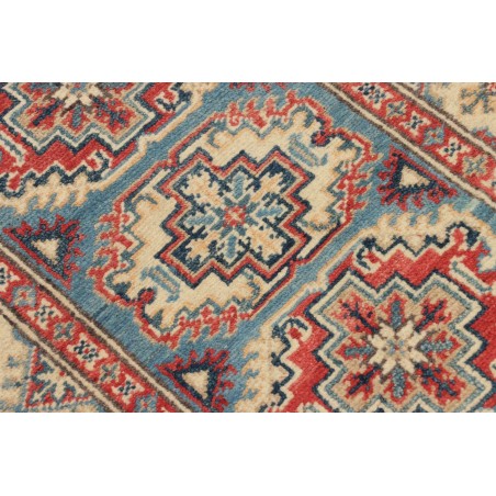 Tappeto Kazak Afghanistan azzurro beige 61x92