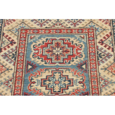 Tappeto Kazak Afghanistan azzurro beige 61x92