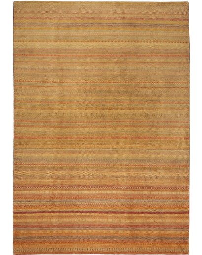 Tappeto Royal Gabbeh Pakistan arancione marrone 198x294