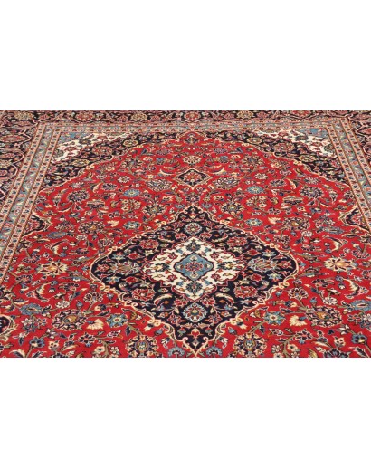 Tappeto Ardakan Persia bianco giallo 246x363