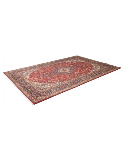 Tappeto Tabriz Persia marrone giallo 205x300