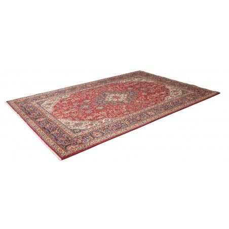 Tappeto Tabriz Persia marrone giallo 205x300