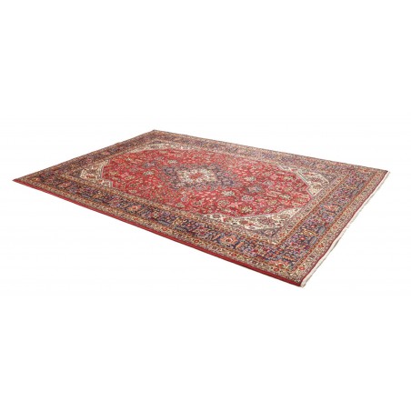 Tappeto Tabriz Persia marrone giallo 205x300