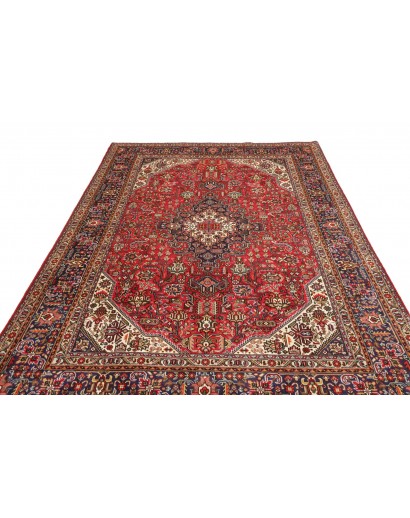 Tappeto Tabriz Persia marrone giallo 205x300