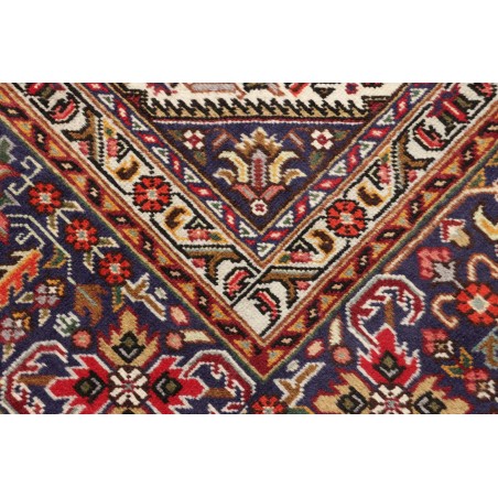 Tappeto Tabriz Persia marrone giallo 205x300