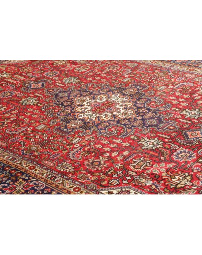 Tappeto Tabriz Persia marrone giallo 205x300