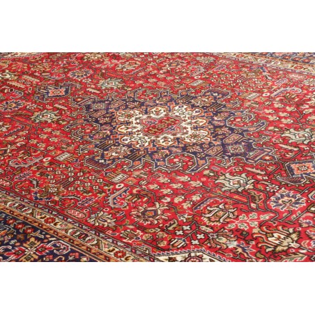 Tappeto Tabriz Persia marrone giallo 205x300