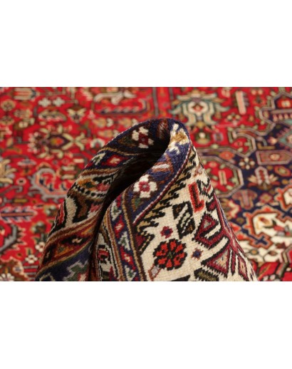 Tappeto Tabriz Persia marrone giallo 205x300
