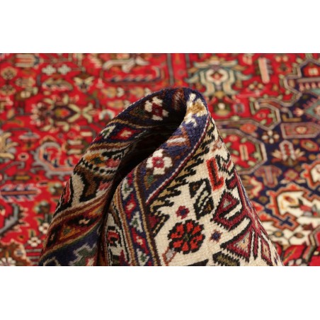 Tappeto Tabriz Persia marrone giallo 205x300