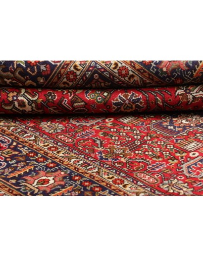 Tappeto Tabriz Persia marrone giallo 205x300