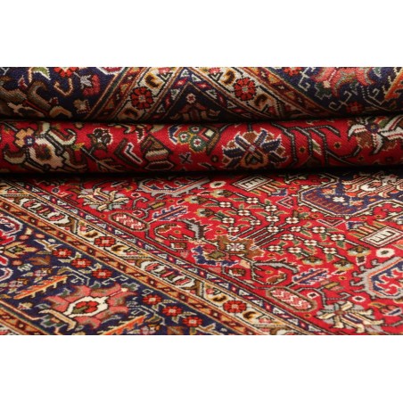 Tappeto Tabriz Persia marrone giallo 205x300