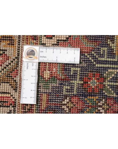 Tappeto Tabriz Persia marrone giallo 205x300