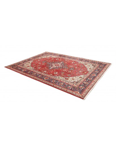 Tappeto Tabriz Persia marrone giallo 204x286