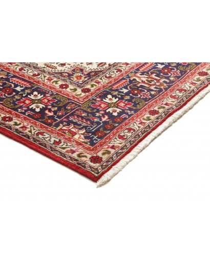Tappeto Tabriz Persia marrone giallo 204x286