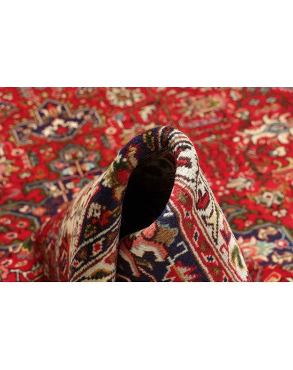 Tappeto Tabriz Persia marrone giallo 204x286