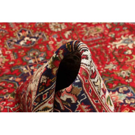Tappeto Tabriz Persia marrone giallo 204x286
