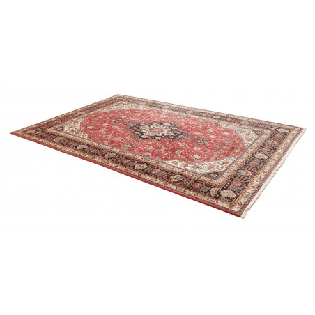 Tappeto Tabriz Persia marrone giallo 200x295