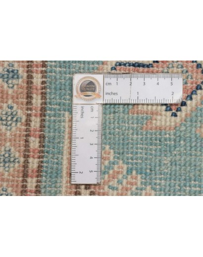 Tappeto Kazak Afghanistan bianco azzurro 100x156