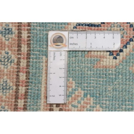 Tappeto Kazak Afghanistan bianco azzurro 100x156