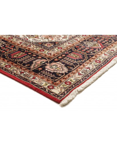 Tappeto Tabriz Persia marrone giallo 200x295