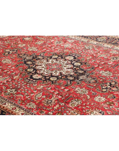 Tappeto Tabriz Persia marrone giallo 200x295