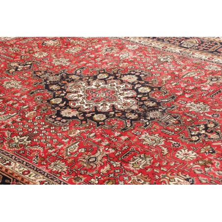 Tappeto Tabriz Persia marrone giallo 200x295
