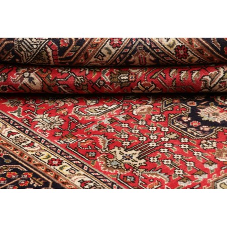 Tappeto Tabriz Persia marrone giallo 200x295