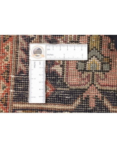 Tappeto Tabriz Persia marrone giallo 200x295
