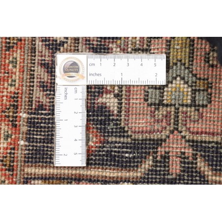 Tappeto Tabriz Persia marrone giallo 200x295
