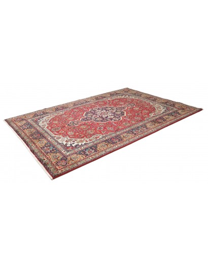 Tappeto Tabriz Persia marrone grigio 200x292