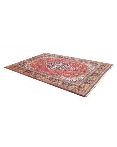 Tappeto Tabriz Persia marrone grigio 200x292