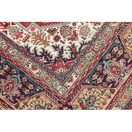 Tappeto Tabriz Persia marrone grigio 200x292