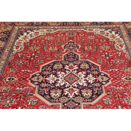 Tappeto Tabriz Persia marrone grigio 200x292