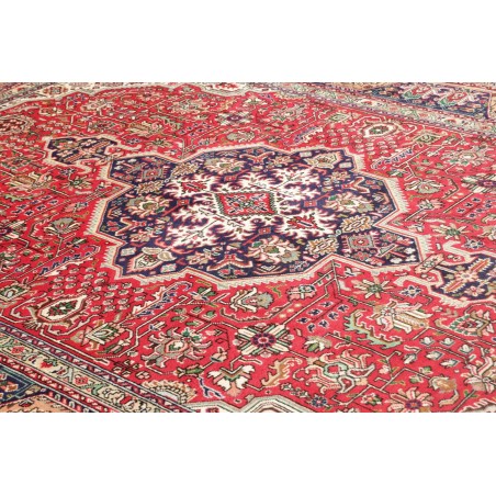 Tappeto Tabriz Persia marrone grigio 200x292