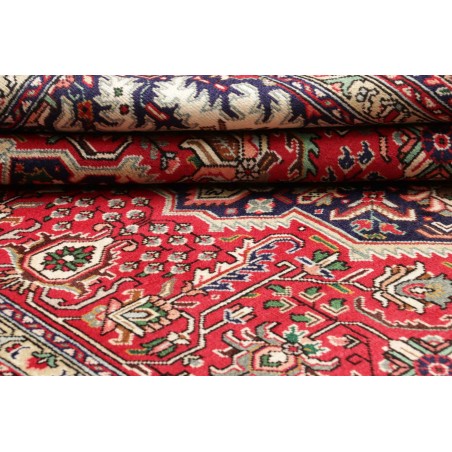 Tappeto Tabriz Persia marrone grigio 200x292
