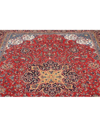 Tappeto Sarough Persia marrone grigio 212x328