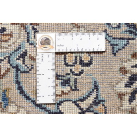 Tappeto Kashan Persia bianco grigio 200x296