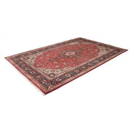 Tappeto Tabriz Persia marrone giallo 195x300