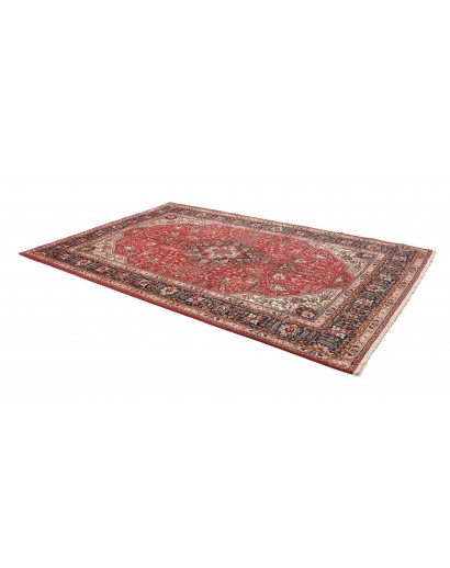 Tappeto Tabriz Persia marrone giallo 195x300