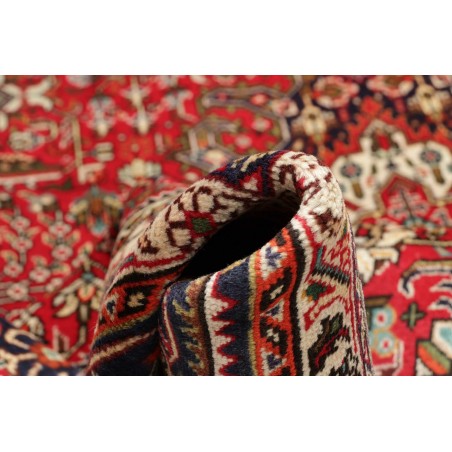 Tappeto Tabriz Persia marrone giallo 195x300