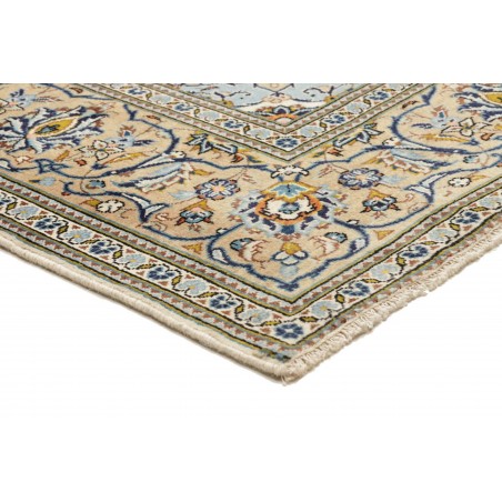Tappeto Kashan Persia beige grigio 200x287