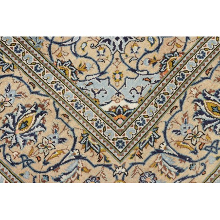 Tappeto Kashan Persia beige grigio 200x287
